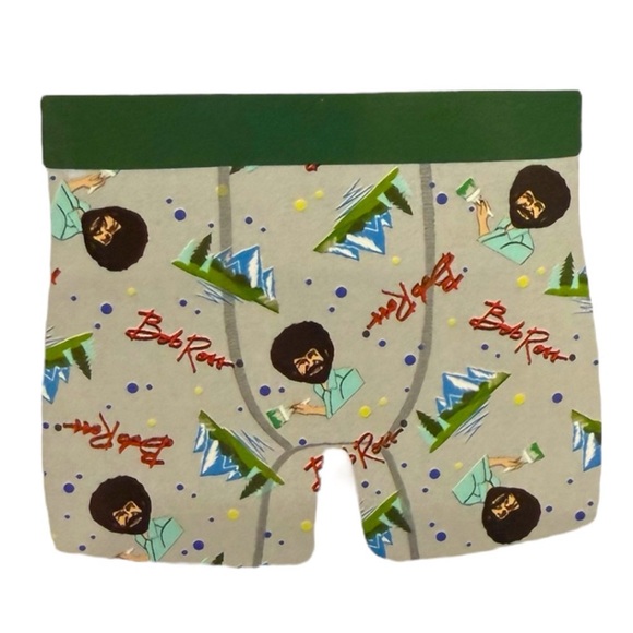 Mens Bob Ross Licensed Boxer Briefs - Size Extra Large XL - NWT - Picture 3 of 3
